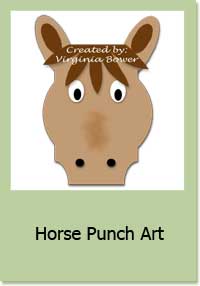 Horse Punch Art